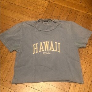 Brandy Melville Light Blue Tee